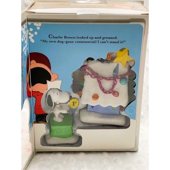 Hallmark A Charlie Brown Christmas Storybook Exclusive (2) Ornament Box Set-NEW - Picture 3 of 6